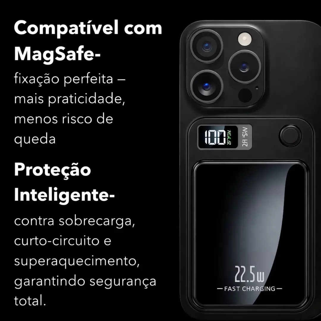 Power Bank Magnético MagSafe FY-Y220 10.000mAh Turbo 22,5W 2