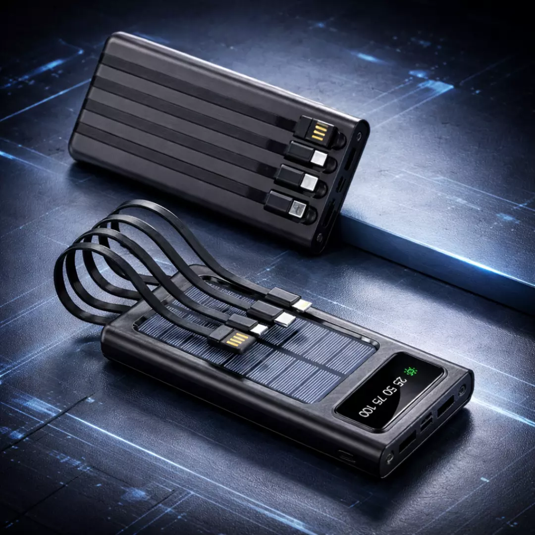 Power Bank MiniMen MM-CDB317 10.000mAh Cabos Integrados 3 em 1 4