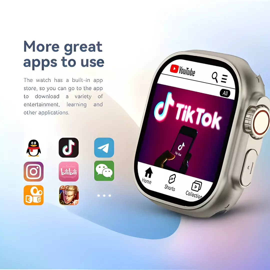 Smartwatch HW Ultra 2 4G 2GB + 64GB Android 8.1 3