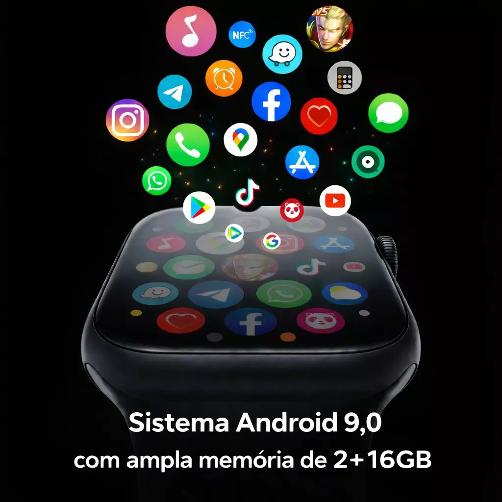 Smartwatch Microwear Ultra 4 Ai 5G 2GB + 16GB 5