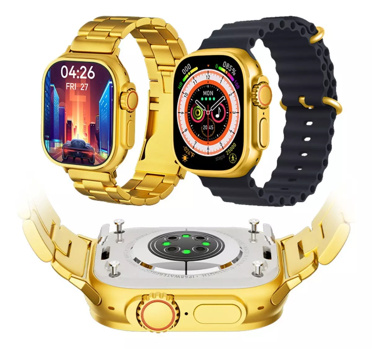 Smartwatch Ultra Gold Edition Ouro